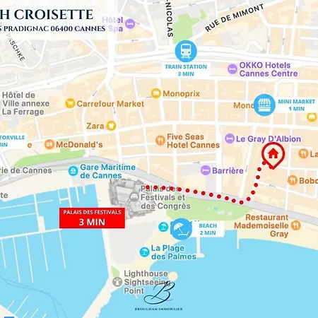 Le Croisette - Close To Palais & 公寓